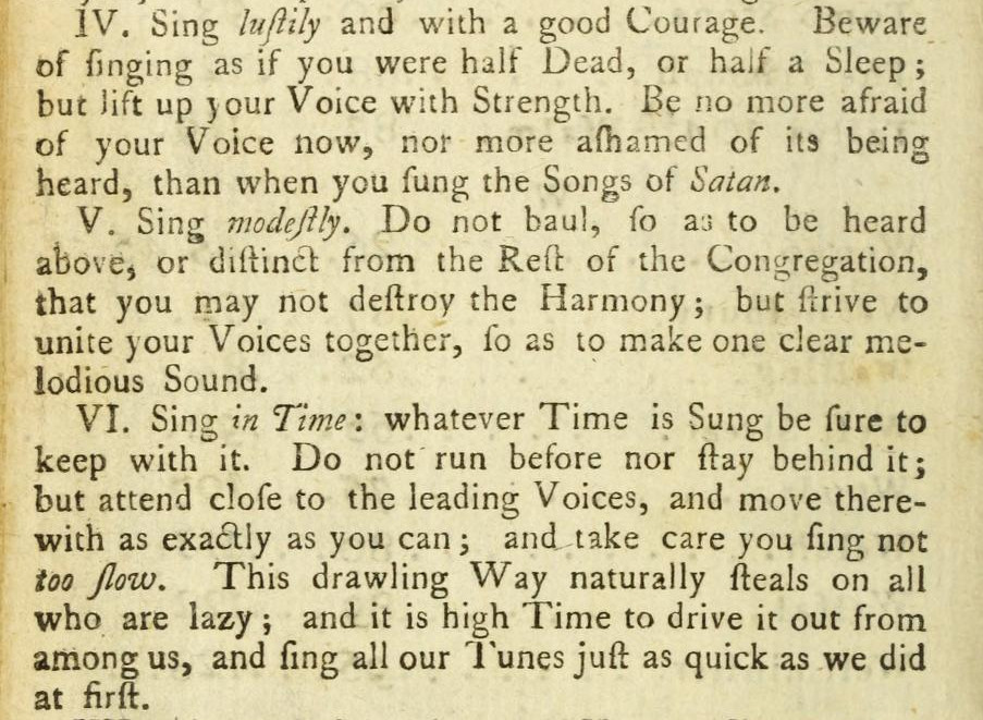 Wesley's rules IV, V, and VI 